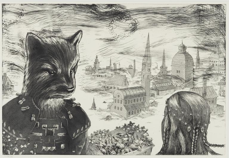 Ernst Billgren,  "Vid vägens slut", From "Vid vägens slut".