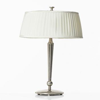 Harald Notini, Table lamp, model "6932", Arvid Böhlmarks Lampfabrik, Stockholm, 1920s.