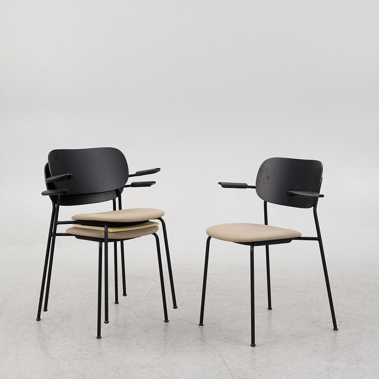 Norm Architects & Els Van Hoorebeeck, a set of three 'Co' chairs, "Co", Audo Copenhagen.