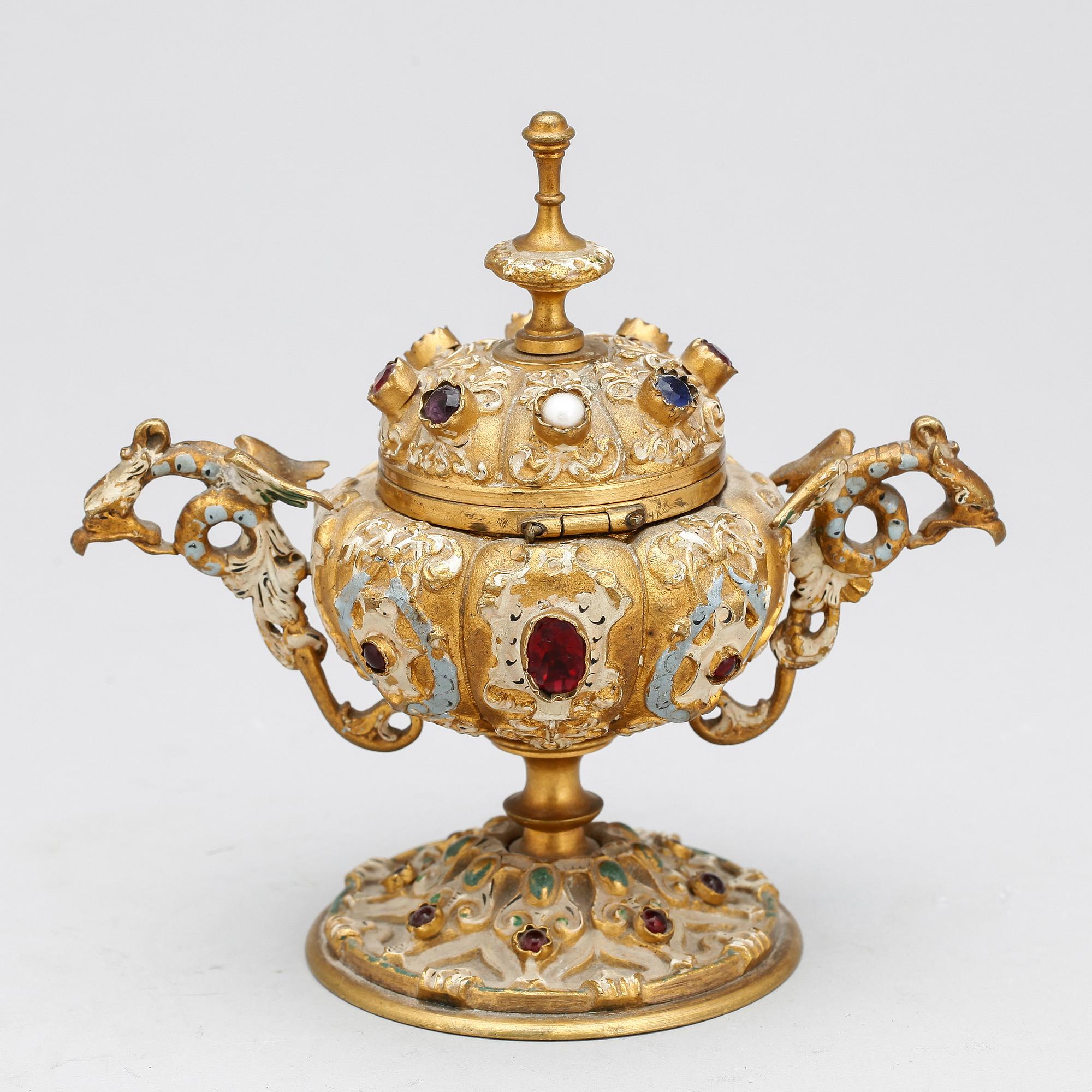 BLÄCKHORN, orientalisk, 1900-tal.