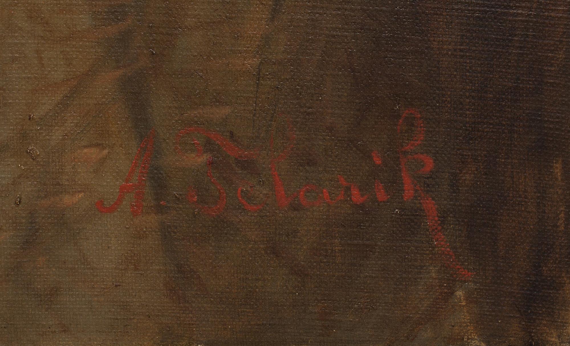ALOIS TELARIK, olja på duk, signerad.