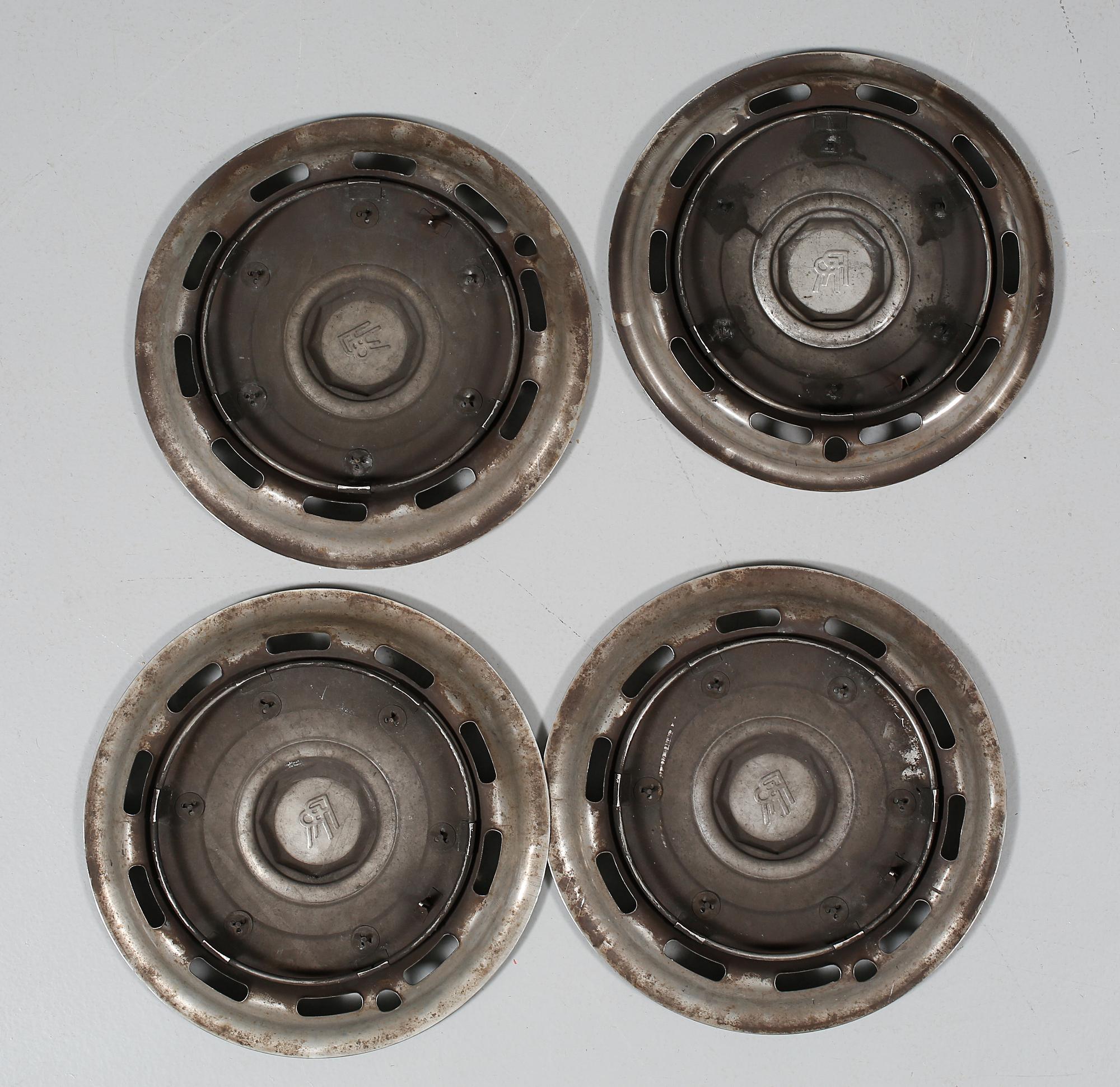 NAVKAPSLAR, 4 st, metall, Rolls Royce, 1900-tal.