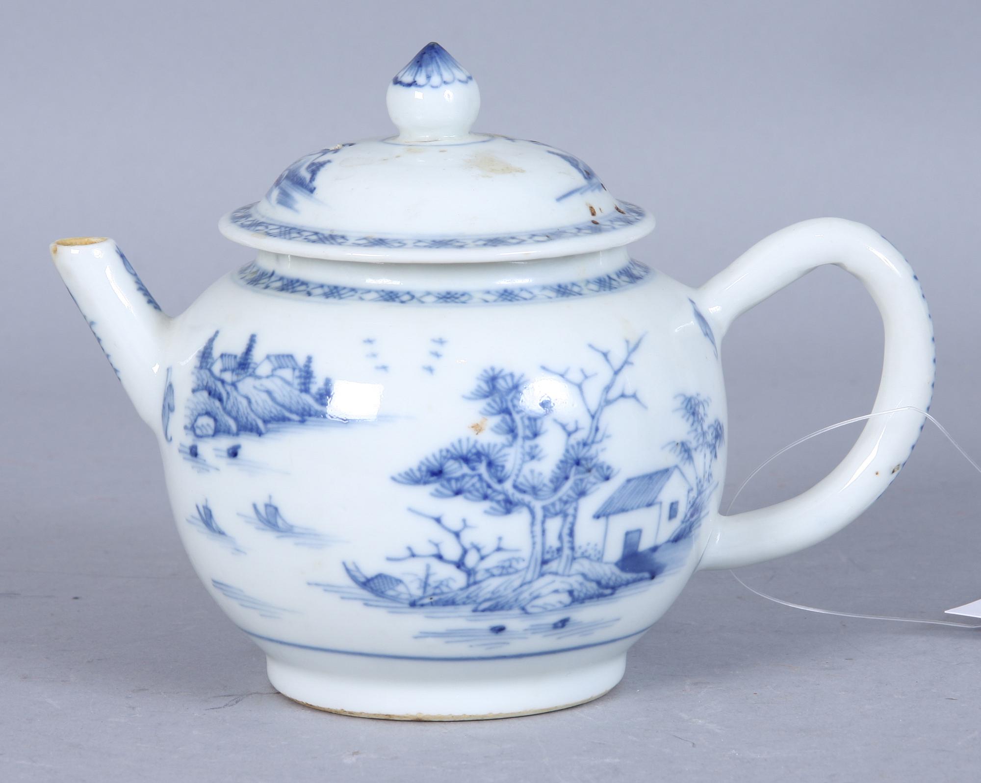 TEKANNA, porslin, Kina, 1700-tal.