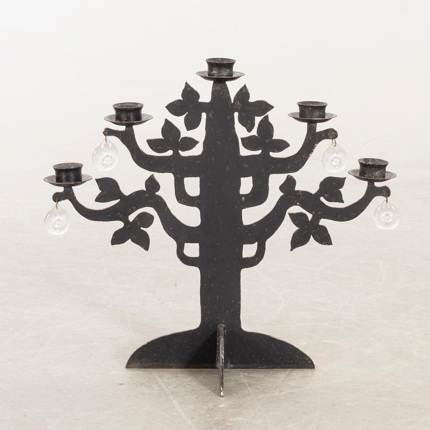 Bertil Vallien, kandelaber Boda smide 1900-talets senare del.