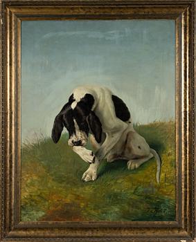 Johan von Holst, Hundvalpen.