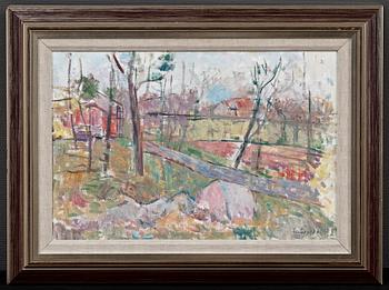 Erik Granfelt, SPRING LANDSCAPE.