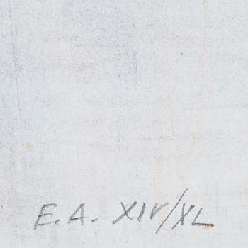 Lars Jonsson, portfolio "Strandspeglingar" with 5 lithographs in colour, signed EA XIV/XL.