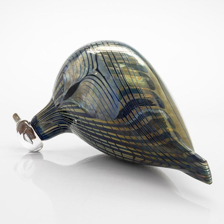 Oiva Toikka, glassfågel, signerad Oiva Toikka Nuutajärvi Notsjö 427/1000.