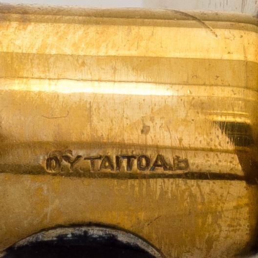 PAAVO TYNELL, BORDSLAMPA. Snäcka. Tillverkad av Taito Oy. Formgiven 1938/39.