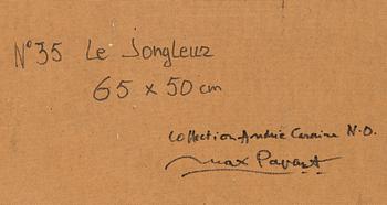 Max Papart, "Le Jongleur".