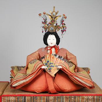 DOCKOR, två stycken. Japan, tidigt 1900-tal.