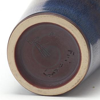 A Berndt Friberg stoneware vase, Gustavsberg studio, Sweden 1959.