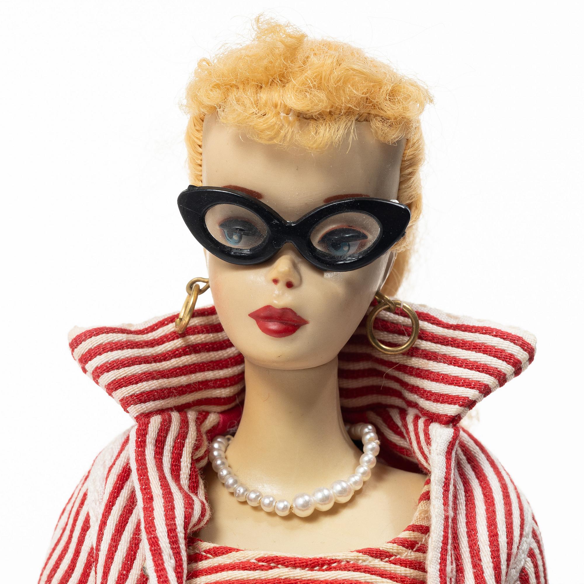 Barbie, docka, "Nr. 3, Ponytail", Mattel 1960.