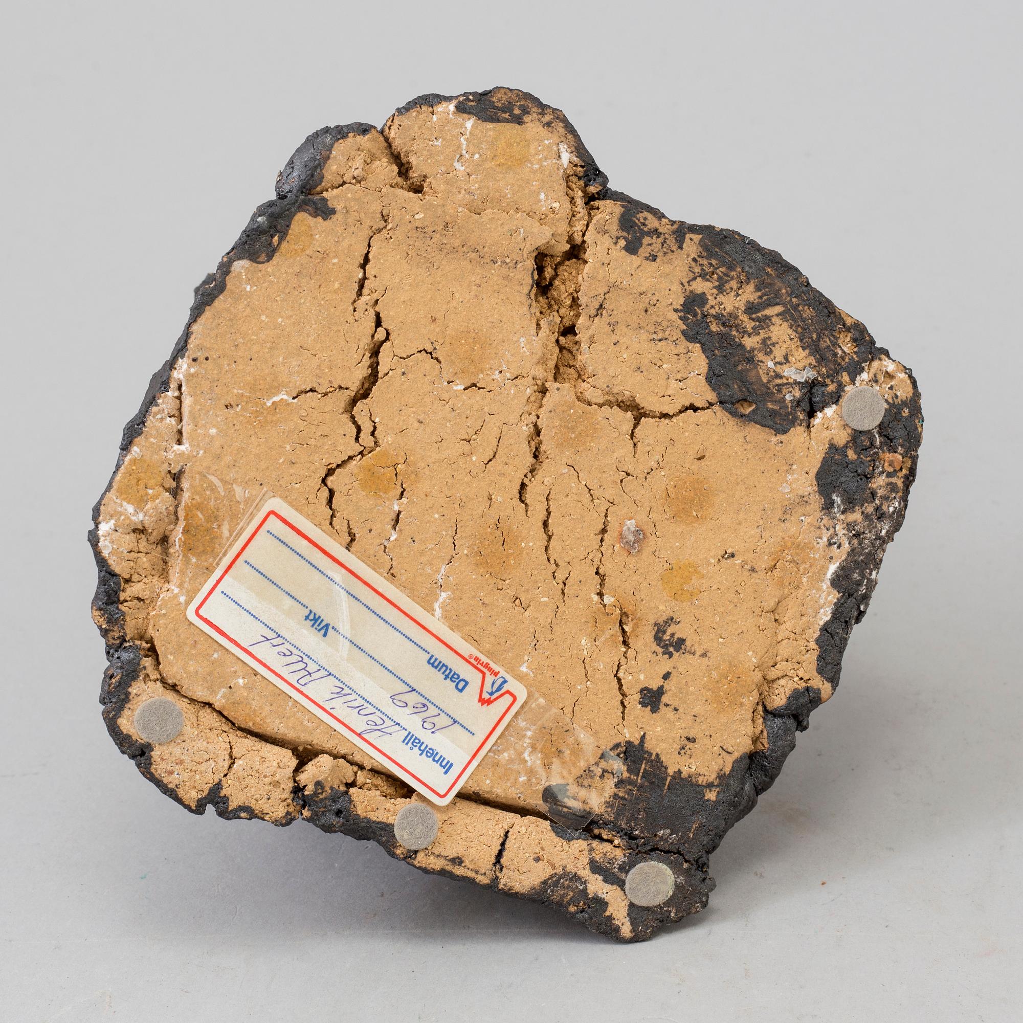 HENRIK ALLERT, a ceramic sculpture, signed.