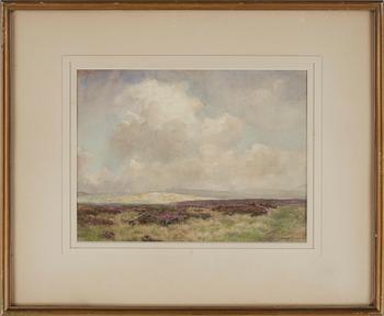 James Thomas Watts · JAMES THOMAS WATTS, akvarell, signerad omkring sekelskiftet år 1900.