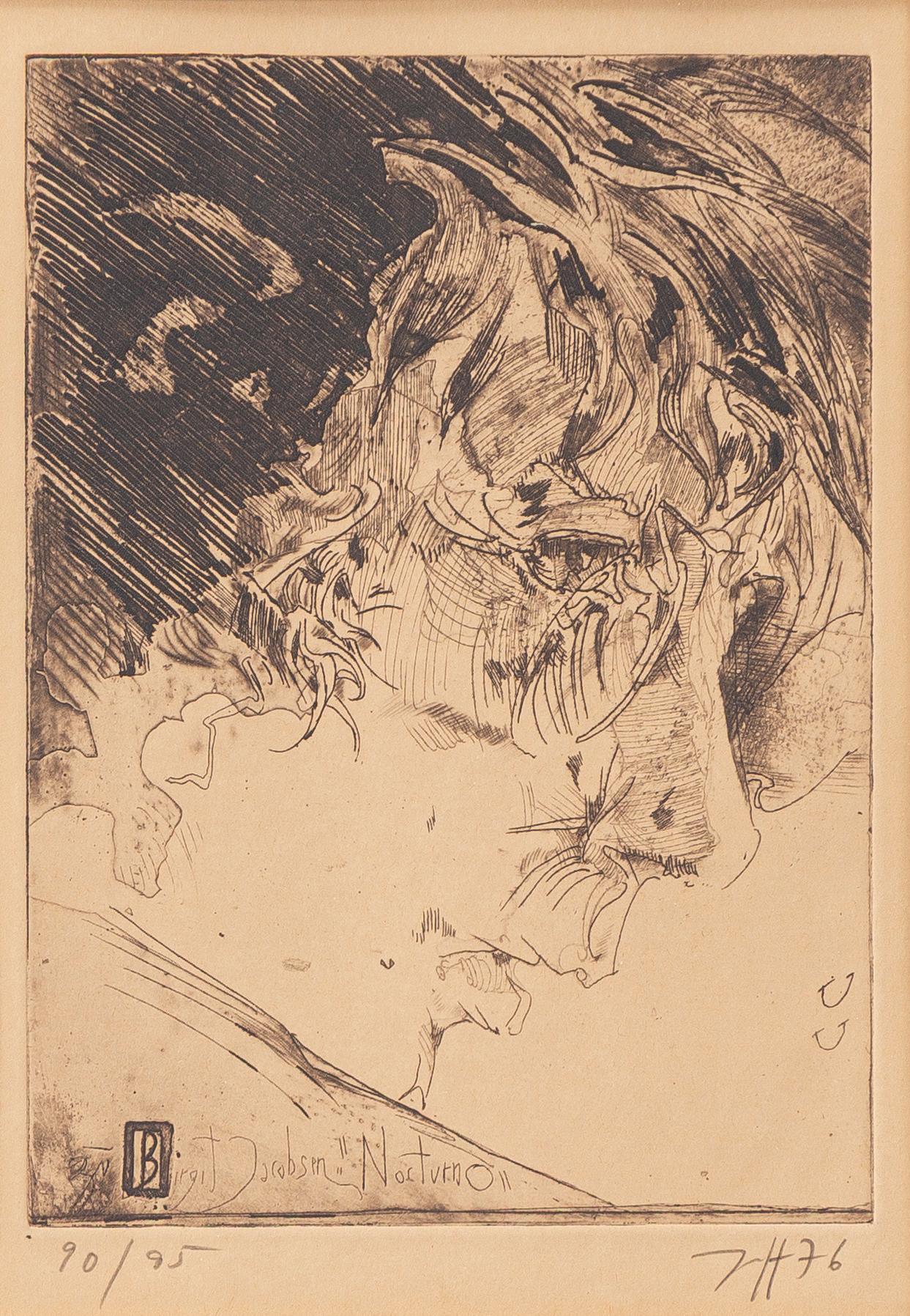 Horst Janssen, "Nocturno".