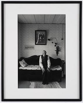 Sune Jonsson, "Förre hemmansägaren P.A Söderström, Ytterbyn, Lövånger kn, 1962".