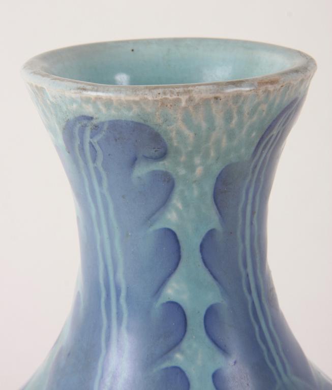 VAS, stengods, "Sgraffito", Josef Ekberg, Gustavsberg.
