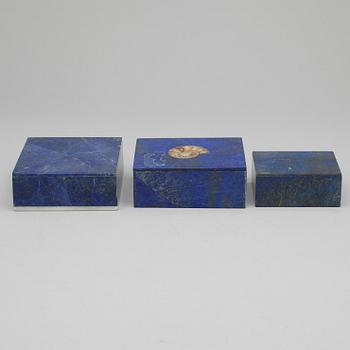 ASKAR, 3 delar, Lapis lazuli, 1900-tal.
