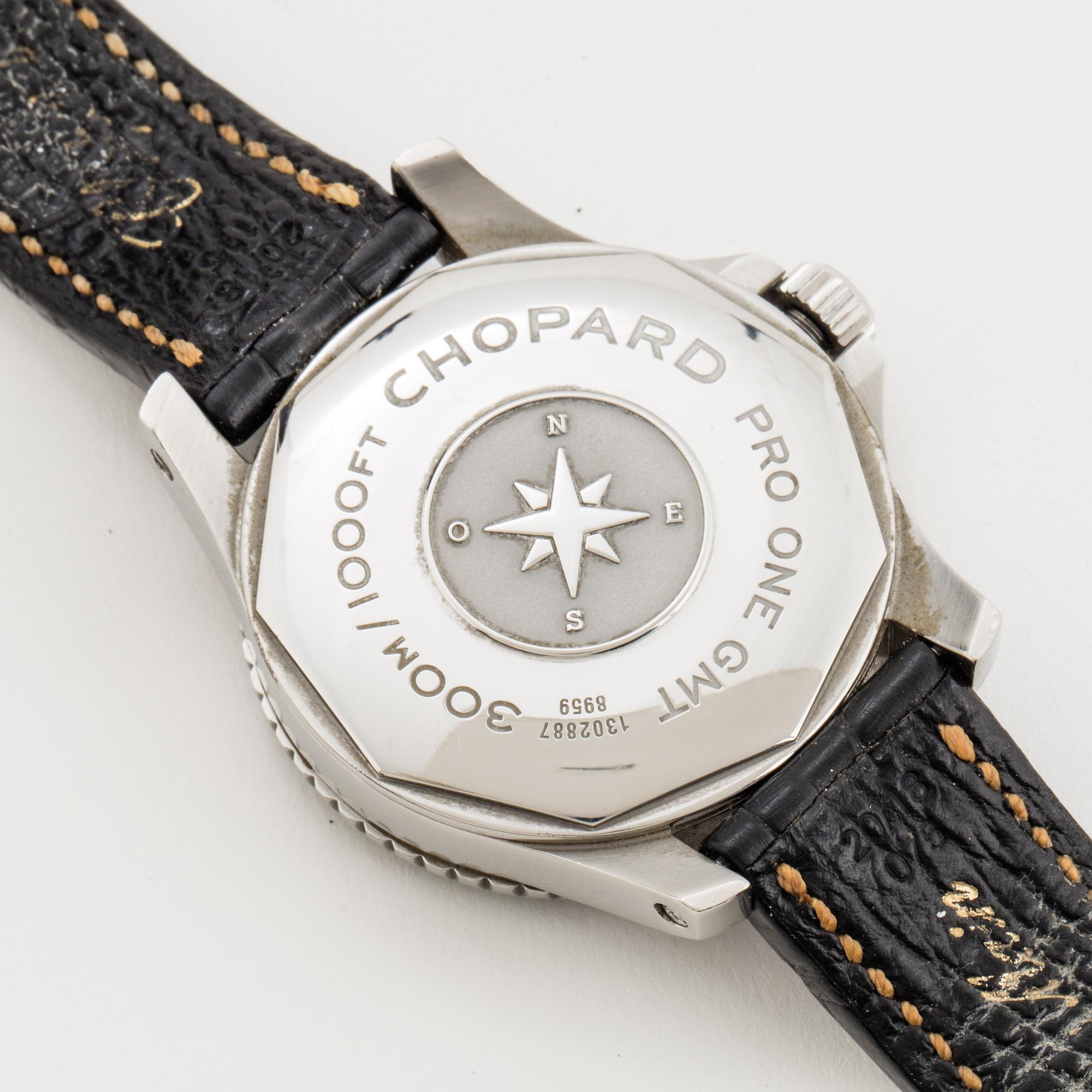 Chopard L.U.C Pro One GMT, wristwatch, 42 mm.