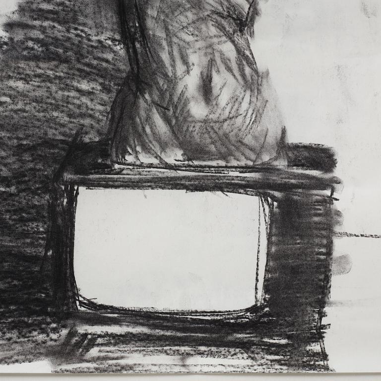 Nicolas Ceccaldi, executed in 2010. Graphite on paper.