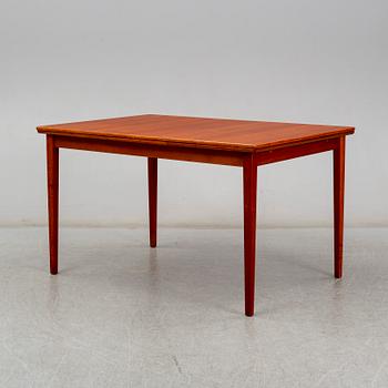 A second half of the 20th century teak dining table.