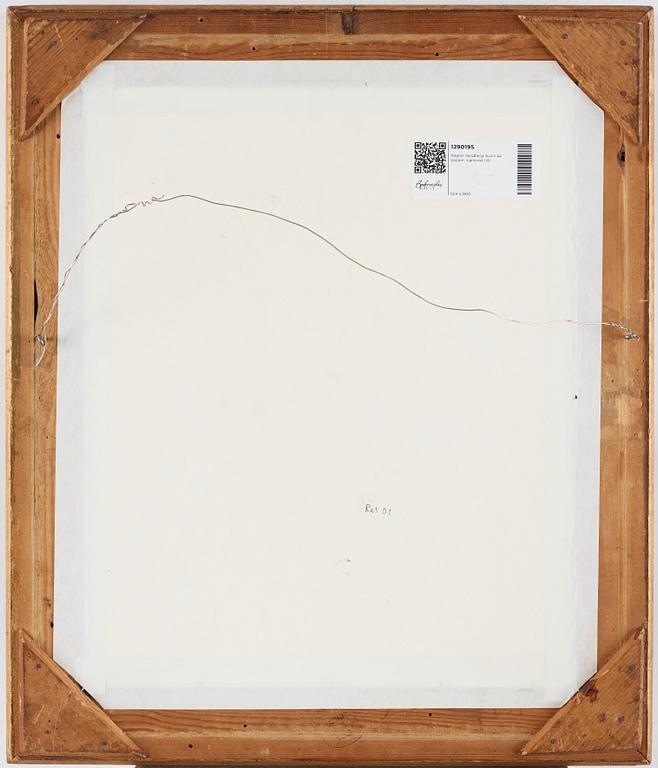 Ragnar Sandberg, indian ink on paper, signed.