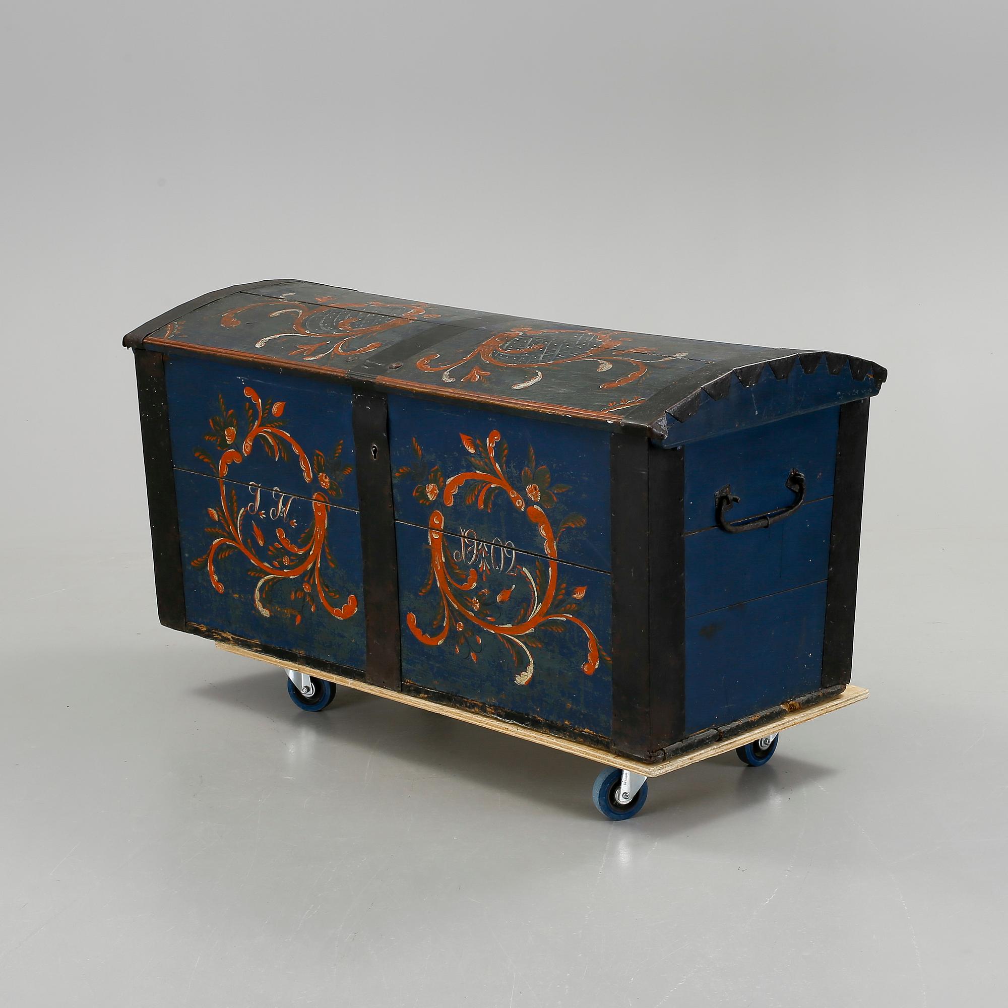 KISTA, allmoge, märkt 1902.