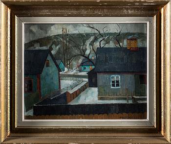 ALBERT KRÜGER, olja på duk, signerad och daterad á tergo 1929.
