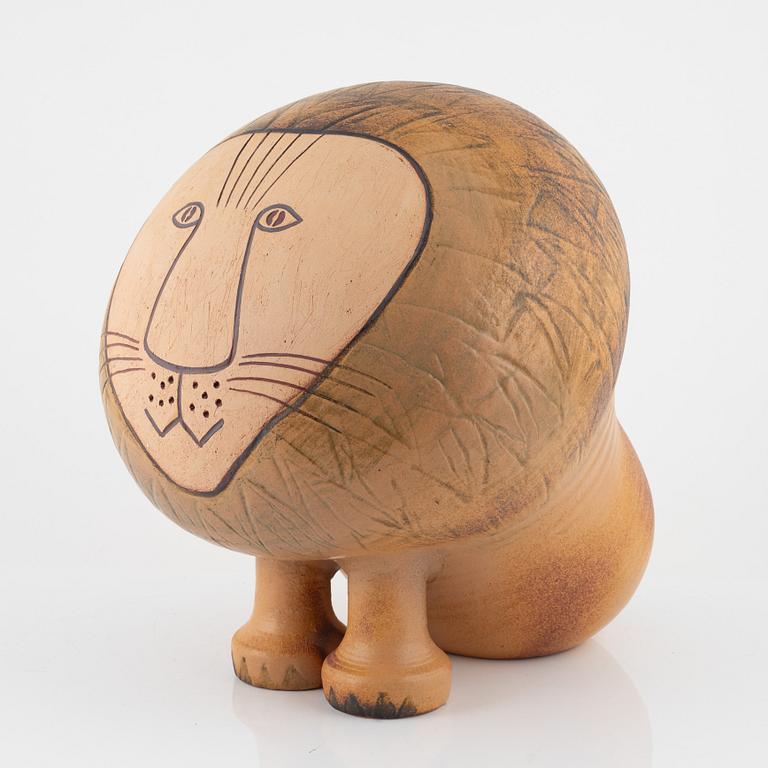 Lisa Larson, skulptur, stengods, "Lejon Maxi", Gustavsberg.