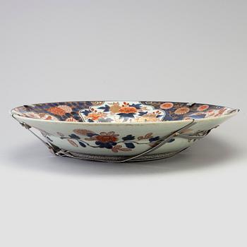 A 18th century Japanese porcelain plate.