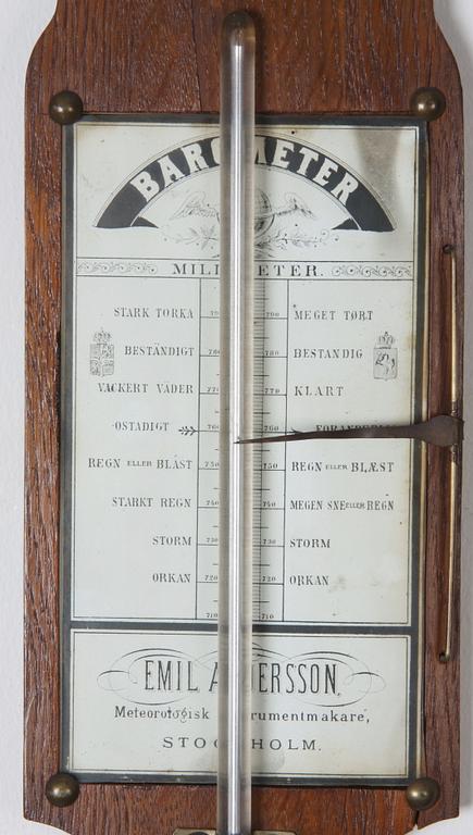 BAROMETER, 1800-tal.