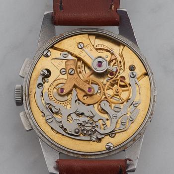 UNIVERSAL GENÈVE, Tri-Compax, chronograph, wristwatch, 34,5 mm,