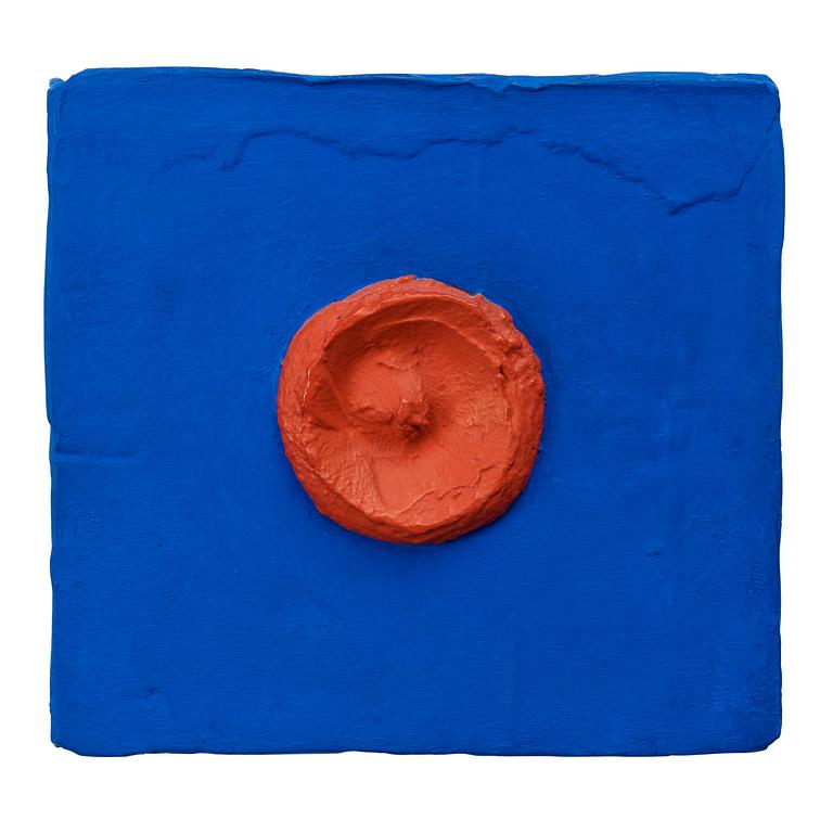 Bram Bogart, "Roodinblauw".