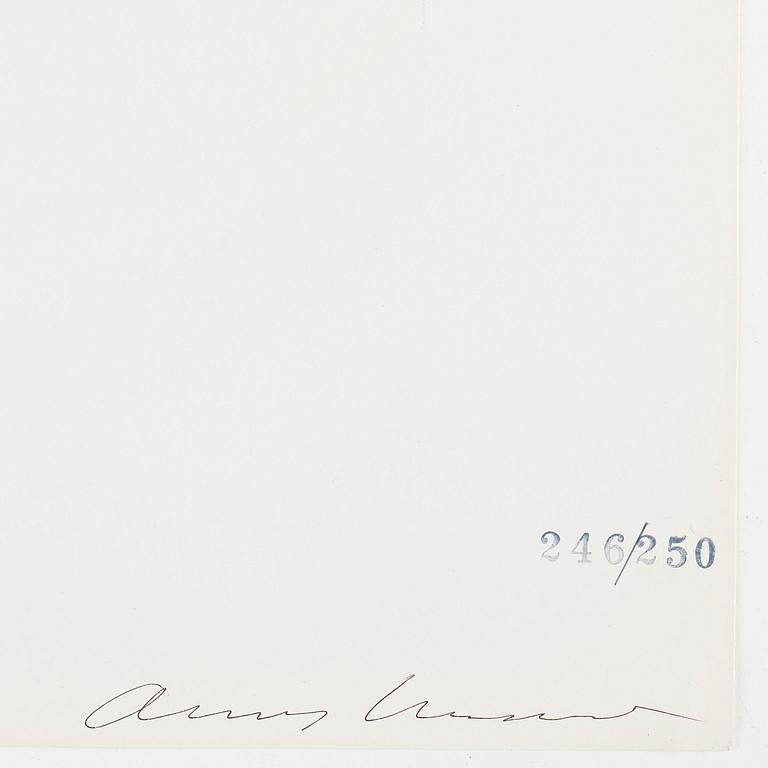 Andy Warhol, "Golden Mushroom" ur: "Campbell's soup II".