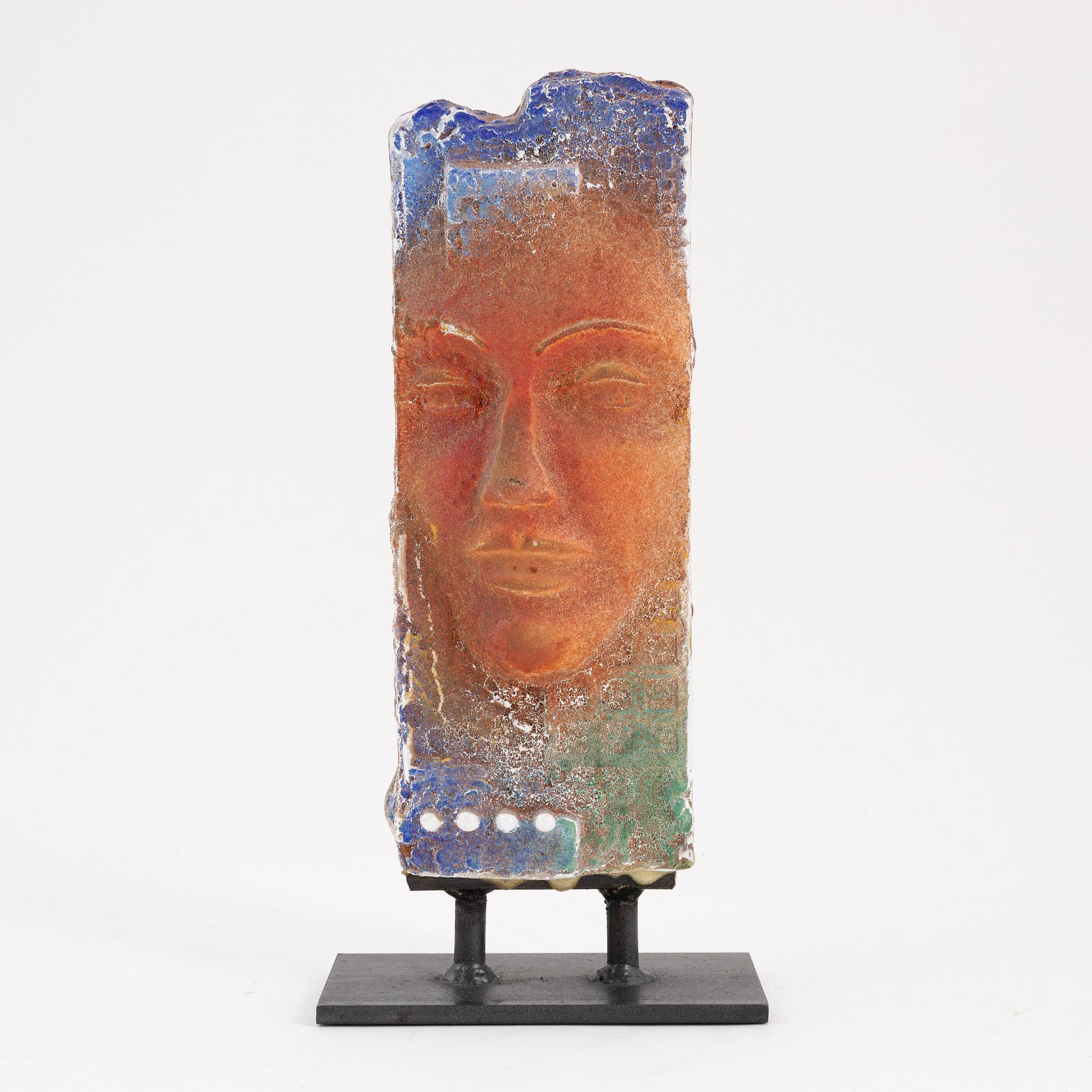 Björn Ekegren, a glass sculpture, signed and numbered 5/50.
