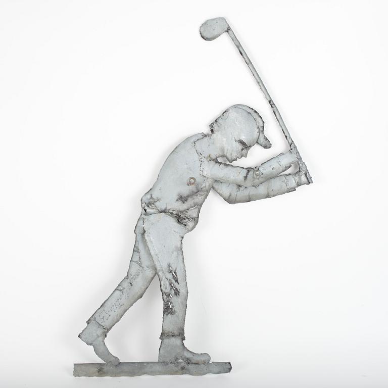 MAUNO MATTILA, svetsad metall, signerad och daterad -75.