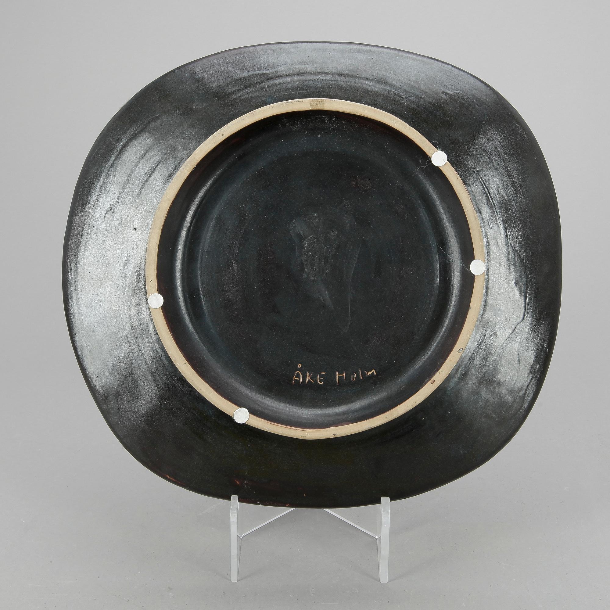 FAT, stengods, Åke Holm, signerad.