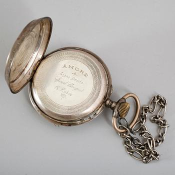 FICKUR, silver, tidigt 1900-tal.