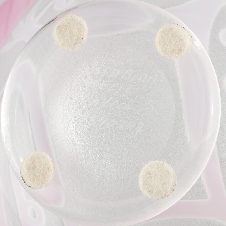 SKÅL, glas, Bertil Vallien, Kosta Boda.