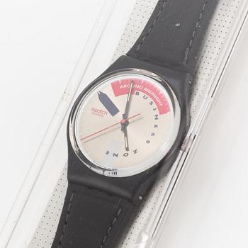 Swatch, Tip Tap, wristwatch, 34 mm.