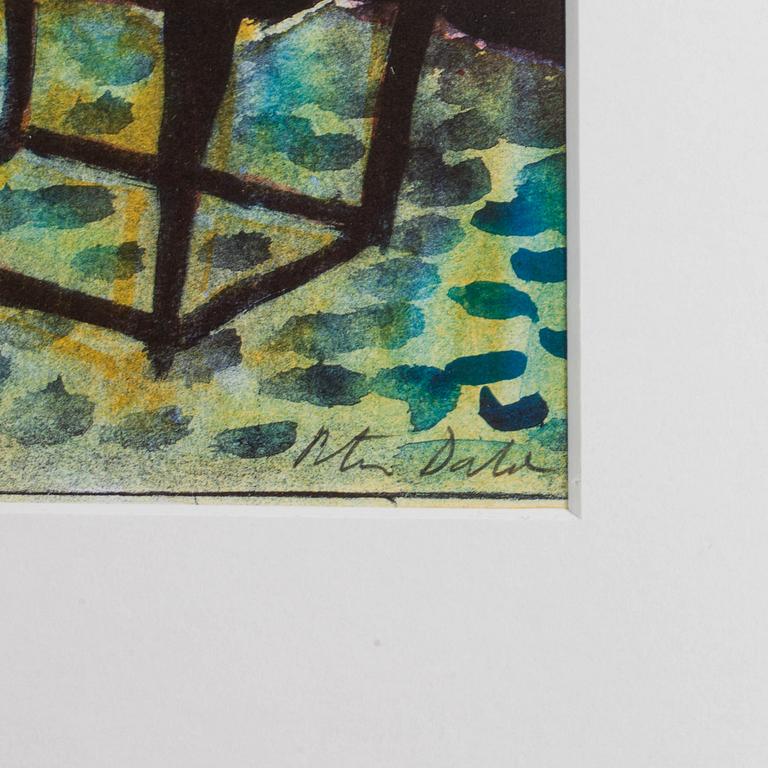 PETER DAHL, färglitografi, signerad och numrerad 104/375.