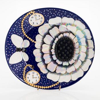 Birger Kaipiainen, a decorative ceramic dish, marked Birger Kaipiainen, Arabia Finland.