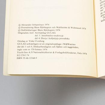 BOOK, With a magnificient inscription by the Nobel Laureate Aleksandr Solzhenitsyn / Alexander Solsjenitsyn.