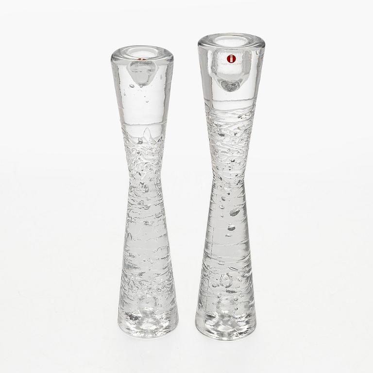 Timo Sarpaneva, ljusstakar, 2 st "Arkipelago", Iittala.