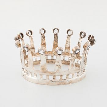 A bridal crown by Karl-Erik Palmberg, för Alton, Falköping, 1968.