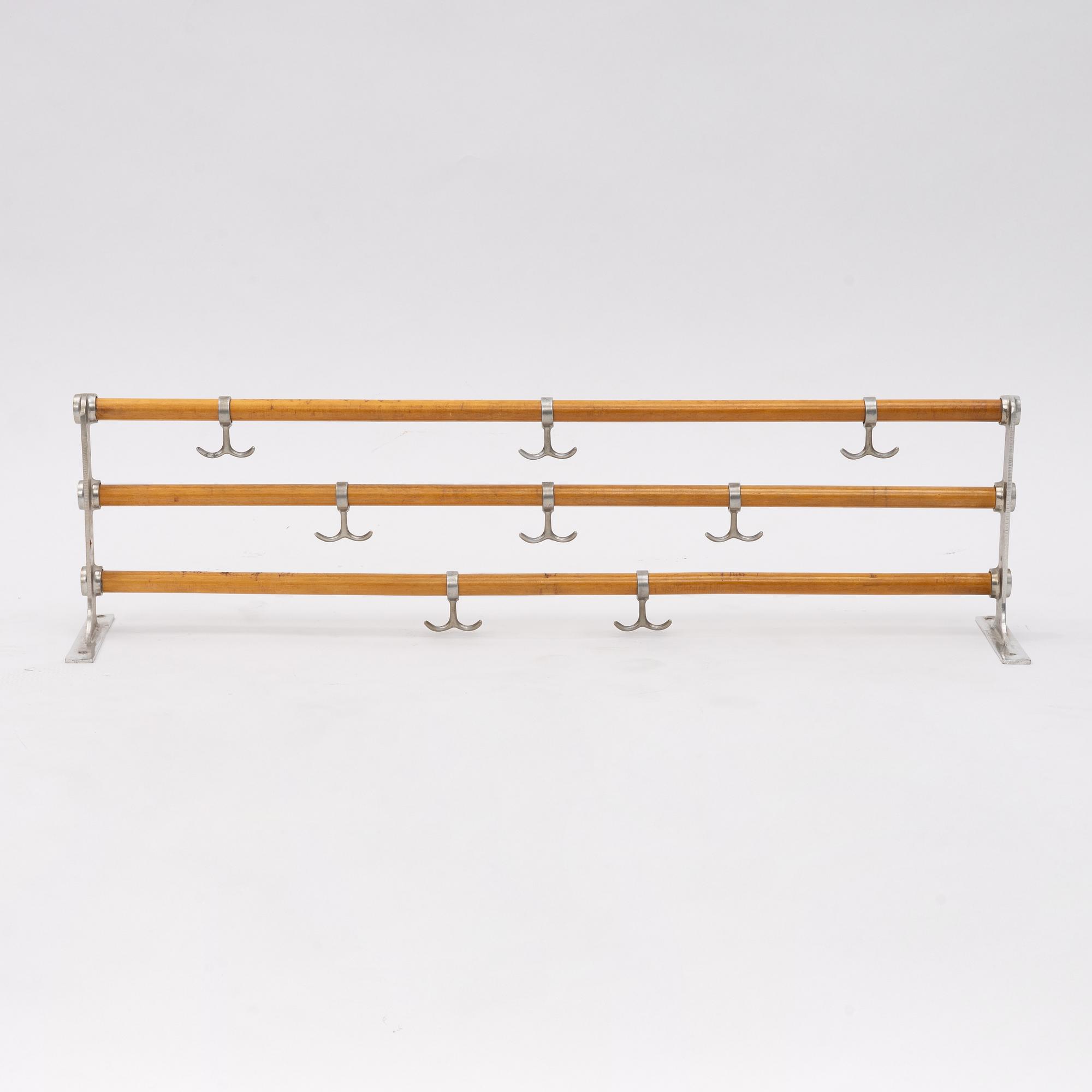 A coat rack, mid 20th century.