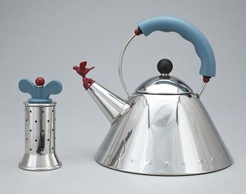 VATTENKOKARE och PEPPARKVARN, Alessi, 1900-talets andra hälft.