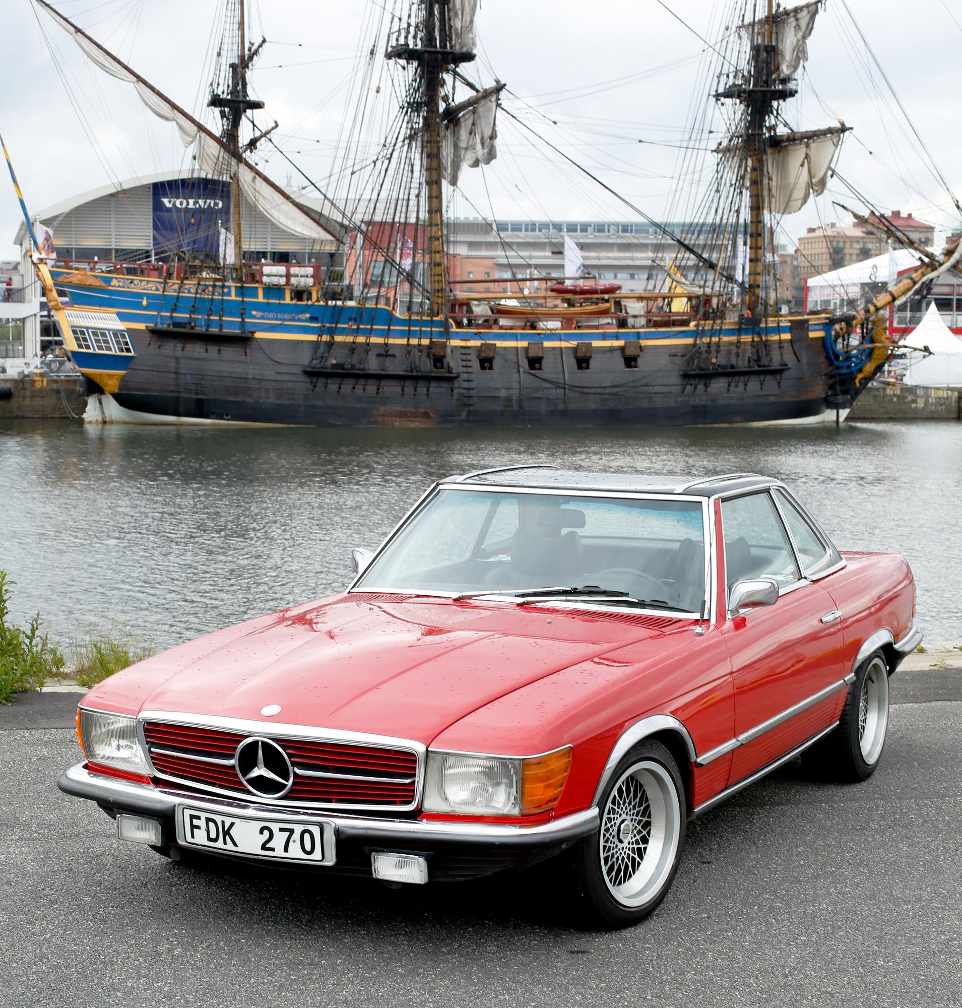 BIL, Mercedes Benz, 350 SL, 1972.