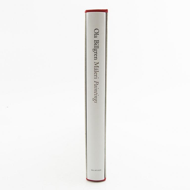 Ola Billgren, still life and book, "Måleri/Paintings".